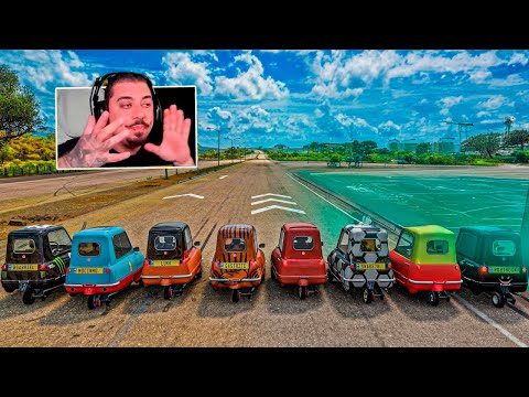 RACHÃO NA RODOVIA COM O MENOR CARRO DO JOGO - FORZA HORIZON 5