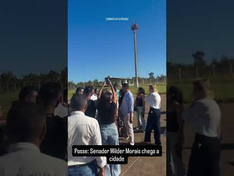A cidade de Posse recebe nesta quinta-feira a visita do senador Wilder Morais