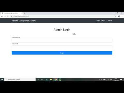 7 Python Django Project Development | Hospital Management | Hindi