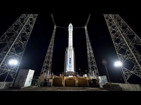 VEGA LAUNCH - SEOSat-Ingenio & Taranis | LIVE
