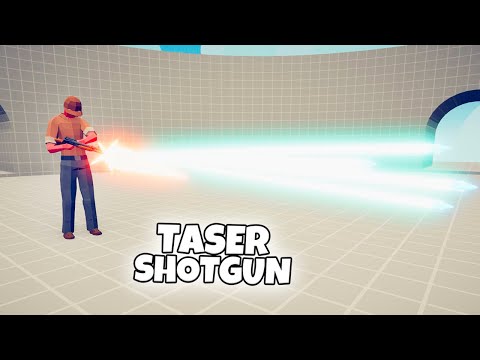 TASER SHOTGUN 1 vs 1 UNITS | TABS Totally Accurate Battle Simulator