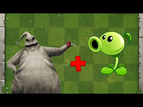 Oogie Boogie + Peashooter Fusion - Plants vs Zombies Animation