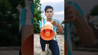 naya model mega phone toy unboxing 📢😜 #shorts #megaphone