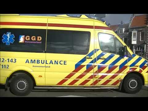 Ambulances in Haarlem,Velsen en Santpoort