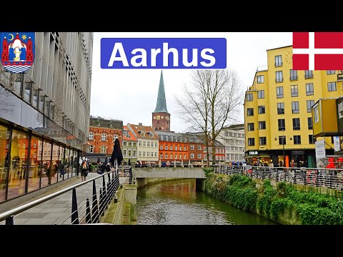 🇩🇰 Denmark, Aarhus Walking Tour 2025【4K】