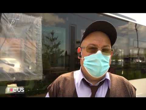 Autobuz atacat cu sabia