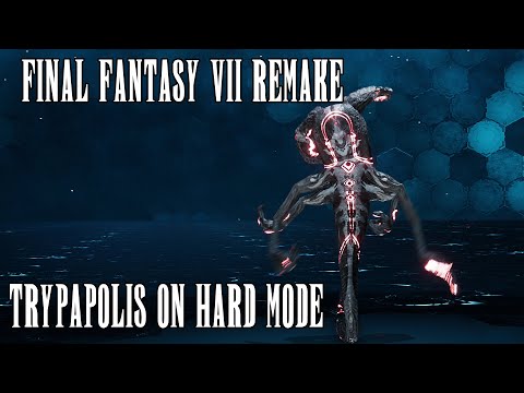 Trypapolis Boss on HARD MODE - Final Fantasy 7 REMAKE in 4K