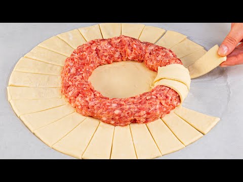 No one will guess how you cooked it! Quick Appetizer with Minced Meat