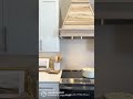 An Unfinished Range Hood Is Just As Beautiful As A Custom Finished One