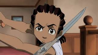 Boondocks amv Mick jenkins- Free Nation Rebel soldier