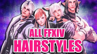 Every Unlockable Hairstyle in FFXIV