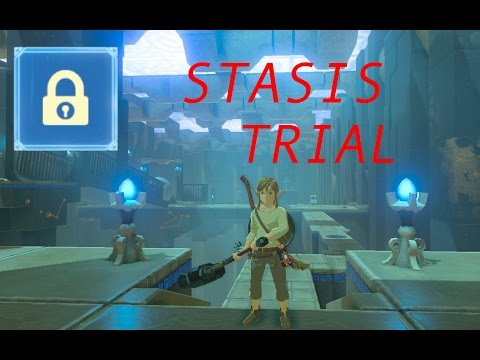 HOW TO DO STASIS TRIAL ZELDA BREATH OF THE WILD NINTENDO SWITCH