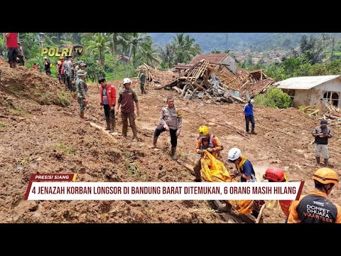 KEPALA BASARNAS PENCARIAN KORBAN LONGSOR BANDUNG BARAT