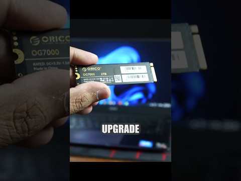 How to Upgrade Laptop NVME SSD Internal #ssd #tech