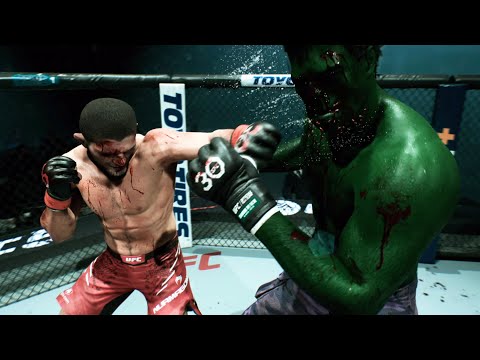 UFC 5 - Classic Hulk vs. Khabib Nurmagomedov - Eagle Fights ☝️🦅