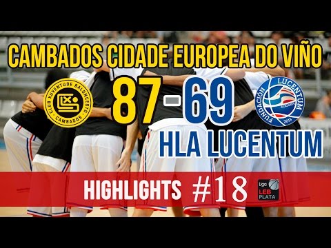 Cambados Cidade europea do viño 87-69 HLA Lucentum | #Highlights LEB Plata | Jornada 18