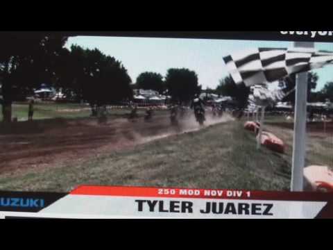 Tyler Juarez #769 Ponca 250 Mod Novice Division 1