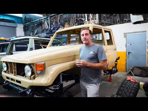 Land Cruiser Troopy to Double Cab Conversion