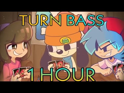 Turn-Bass - BPM Song 1 Hour FNF vs Parappa the Rapper , Scratchin' Melodii