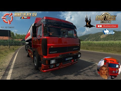 Euro Truck Simulator 2 (1.36) Liaz 300S Travel To Transilvania Romania Menci Trailer + DLC's & Mods