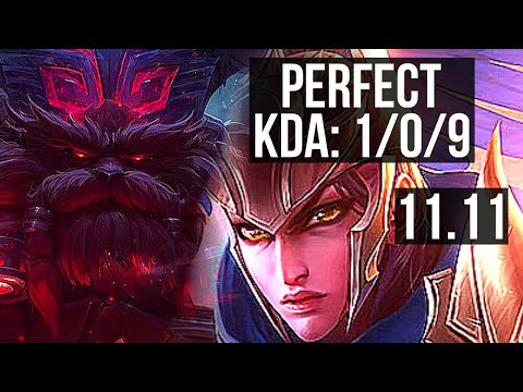 ORNN vs QUINN (TOP) | 1/0/9, 400+ games | KR Master | v11.11