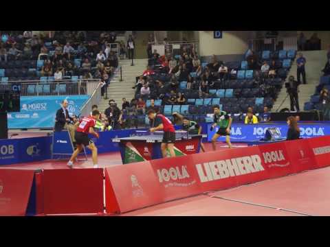 LIEBHERR 2016 ITTF European Table Tennis Championships Male Doubles Final HD