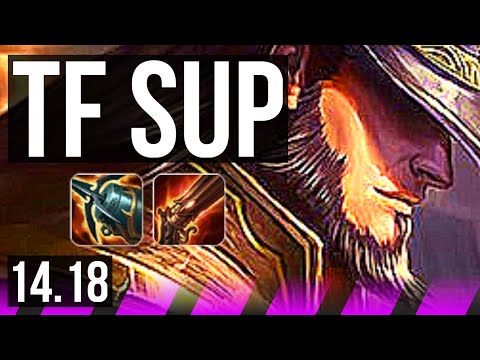 TWISTED FATE & Jhin vs RAKAN & Kai'Sa (SUP) | 66% winrate, 8/2/13 | EUW Challenger | 14.18