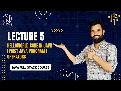 Helloworld Code In Java First Java Program Operators Code With Neeraj