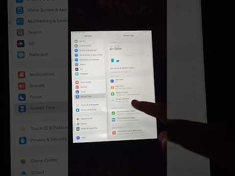 How to change screen time password on your ipad