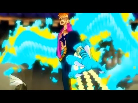 Epic Momen Marco VS King & Queen | One Piece 1022