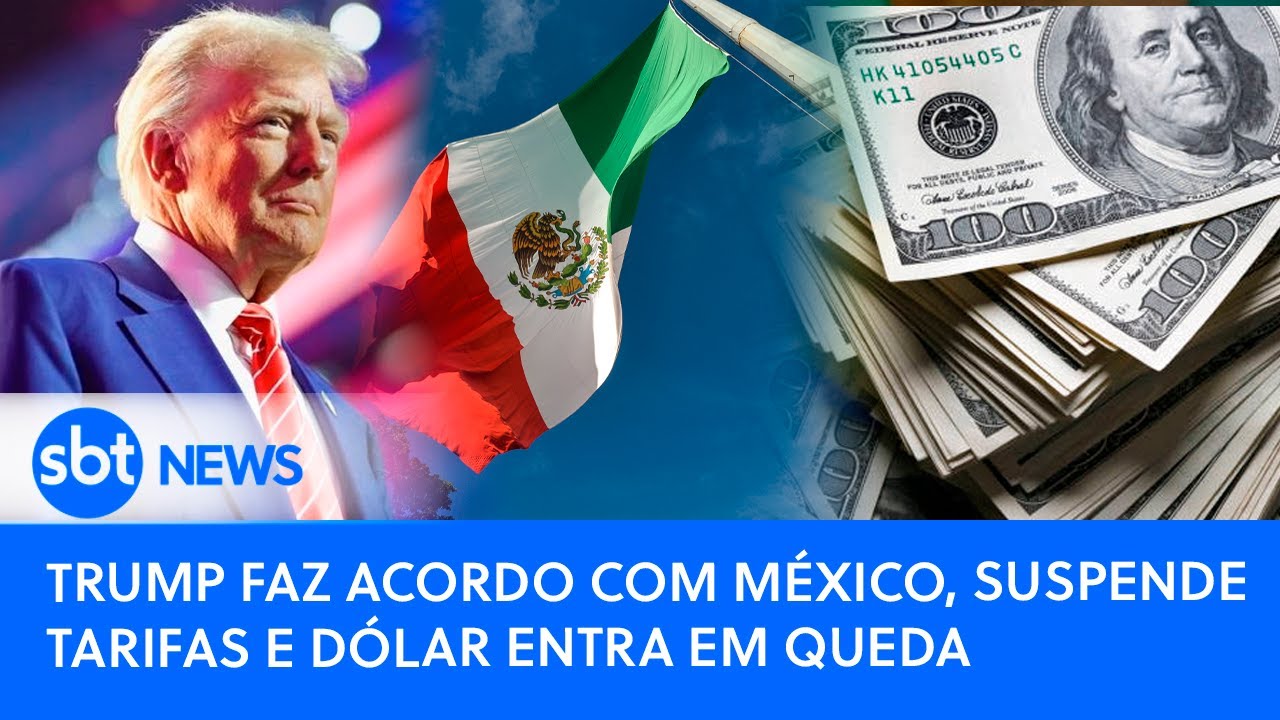 🔴PODER EXPRESSO| Trump faz acordo com México, suspende tarifas e dólar entra em queda