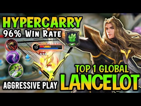 Lancelot Best Build 2023!! 96% Win Rate - Lancelot Build Top 1 Global - Mobile Legends