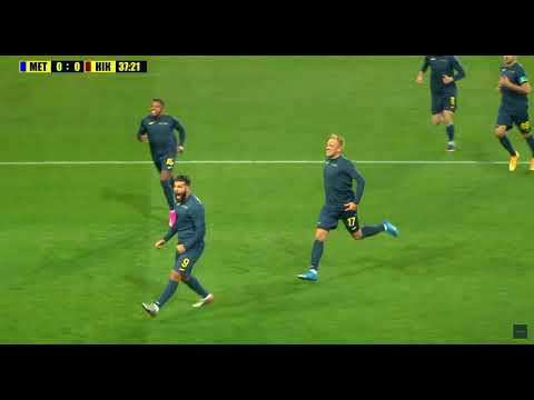 Le sublime coup franc de Farès Bahlouli avec le FC Metal !