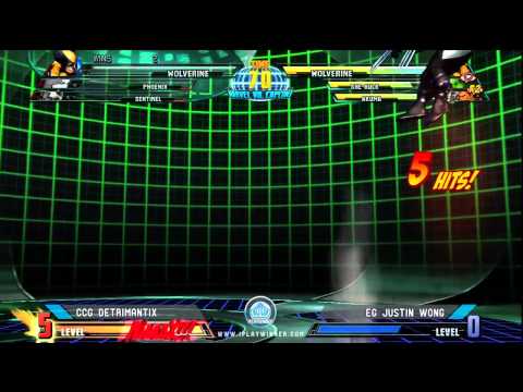 NCR9: CCG Detrimantix vs EG Justin Wong - MVC3 Top 8