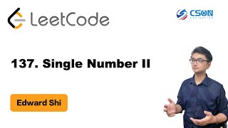 Download the video "【Edward】LeetCode : 137. Single Number II 只出现一次的数字 II |算法面试|北美求职|刷题|留学生|LeetCode|求职面试"