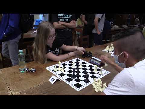 10.15.  WFM Sáňková Stella - FM Takács Lászlo 0 - 1