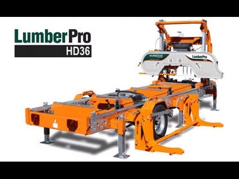 Norwood LumberPro HD36 Portable Sawmill - Part 2 (Fully Hydraulic Bandsaw Mill)