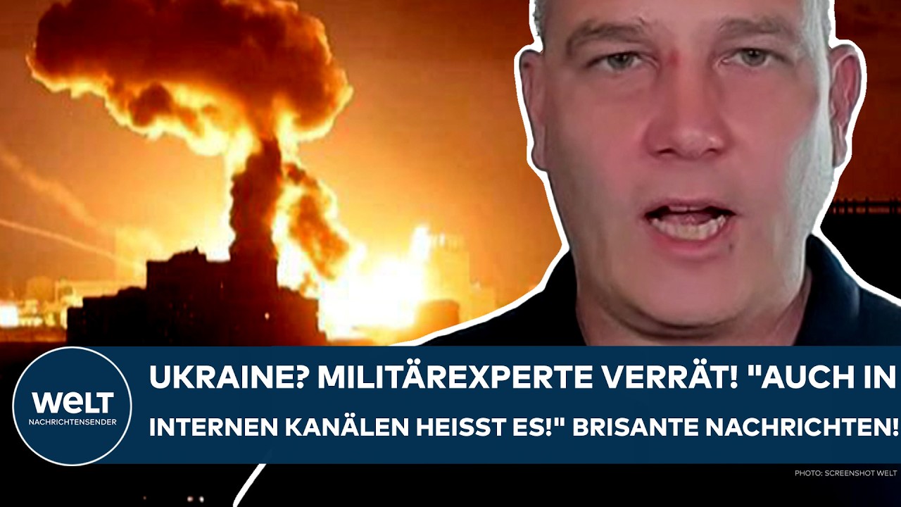 UKRAINE-KRIEG: Militärexperte verrät! "Auch in internen Kanälen heißt es!" Brisante Nachrichten!