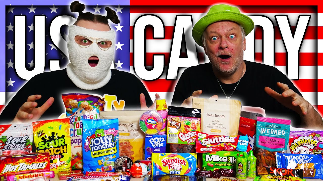 ANOMALY TRIES AMERICAN CANDY (VERY DIABETES)