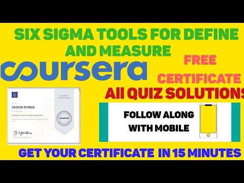 coursera six sigma