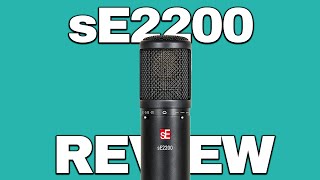 Video thumbnail for sE 2200 Review/Test (VS RODE NT1) by James Younger