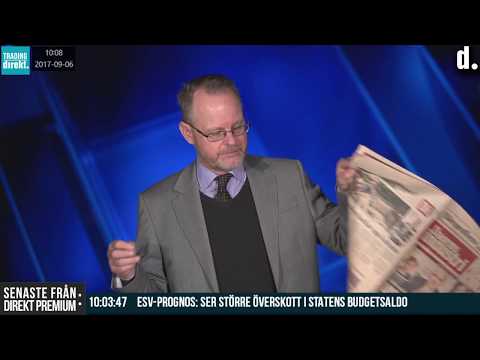 Trading Direkt 2017-09-06 Fokus på Nordea inför beslut om huvudkontor