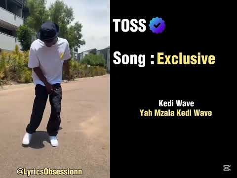 Toss, King P & MrNationThingz - Kedi Wave Lyrics Video #toss #kingp #lyricsvideo #amapiano #fypシ 