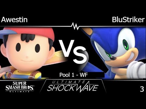 USW 3 - FX | Awestin (Ness) vs BluStriker (Sonic) Pool 1 - WF - SSBU