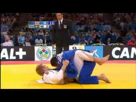 JUDO 2011 World Championships: Zviad Gogotchuri (GEO) - Joakim Dvarby (SWE)