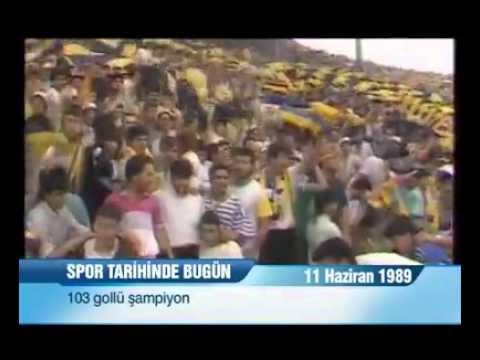 Tarihte bugün ,Fenerbahçemizin 103 gollü şampiyonluğu.