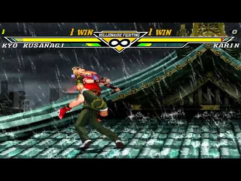 Capcom vs SNK 2 [ Kyo Kusanagi vs Karin ]