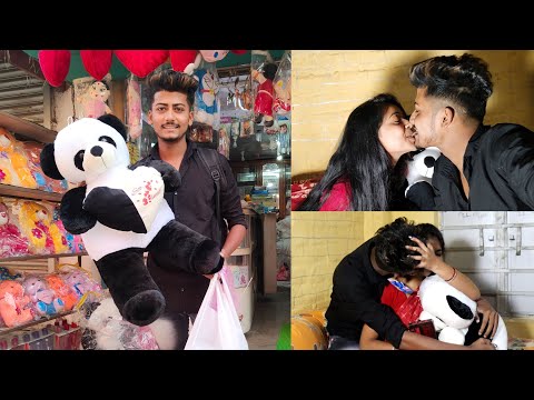 Romantic Teddy And Chocolate Day | একসাথে চকলেট এবং টেডি সারপ্রাইজ দিলাম পিয়ালীকে  | Pritam Piyali
