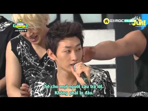 [Vietsub] 120717 MBC Music Show Champion E23 Talk Hyung Jun Cut
