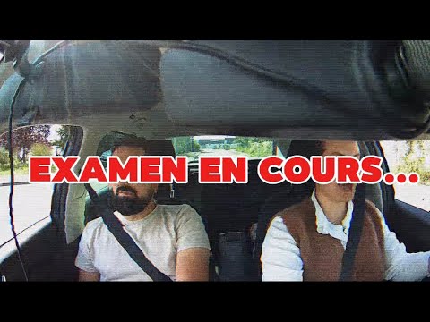 امتحان رانندگی فرانسه examen blanc